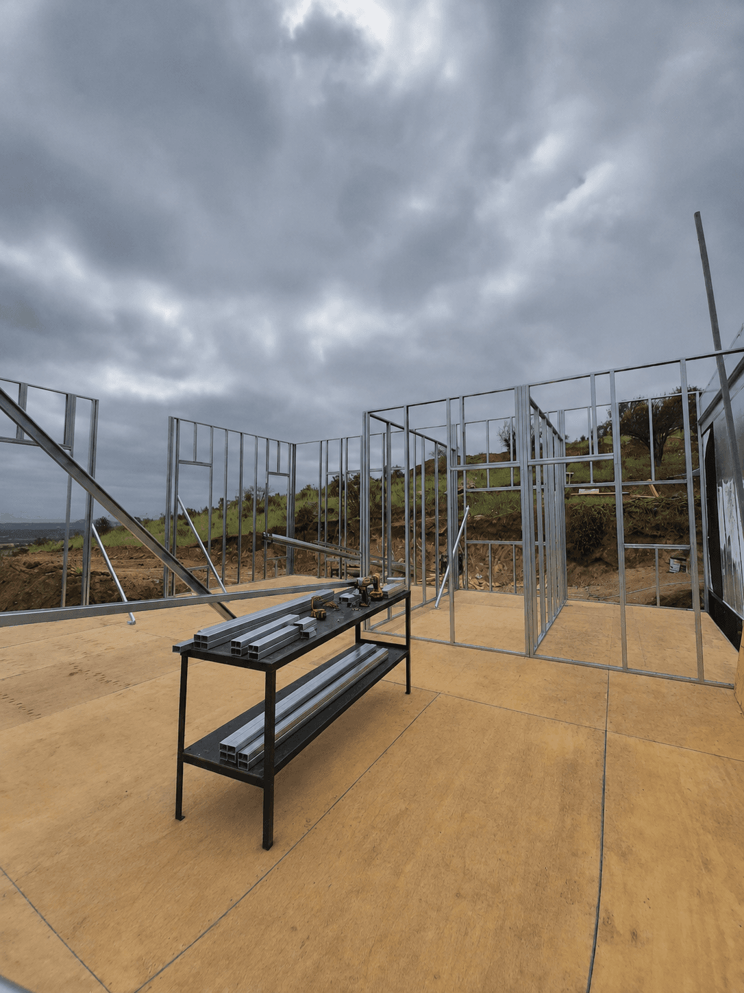 Construcción de Casa Mediterránea en Palafito - fotografía 2